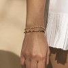 Tennis Bracelet for Women, 14K Gold Plated Cubic Zirconia Adjustable Slider Bracelets Trendy Jewelry Gift - 4 of 4