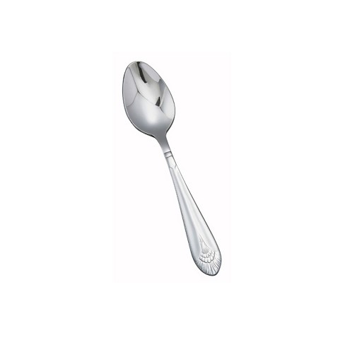 Winco 18/0 Stainless Steel Dinner Spoons, Set of 12, Windsor pattern 