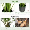 Cesicia 5 Feet Artificial Tree Faux Monstera Plant for Home Indoor and Outdoor,1pcs - 3 of 4