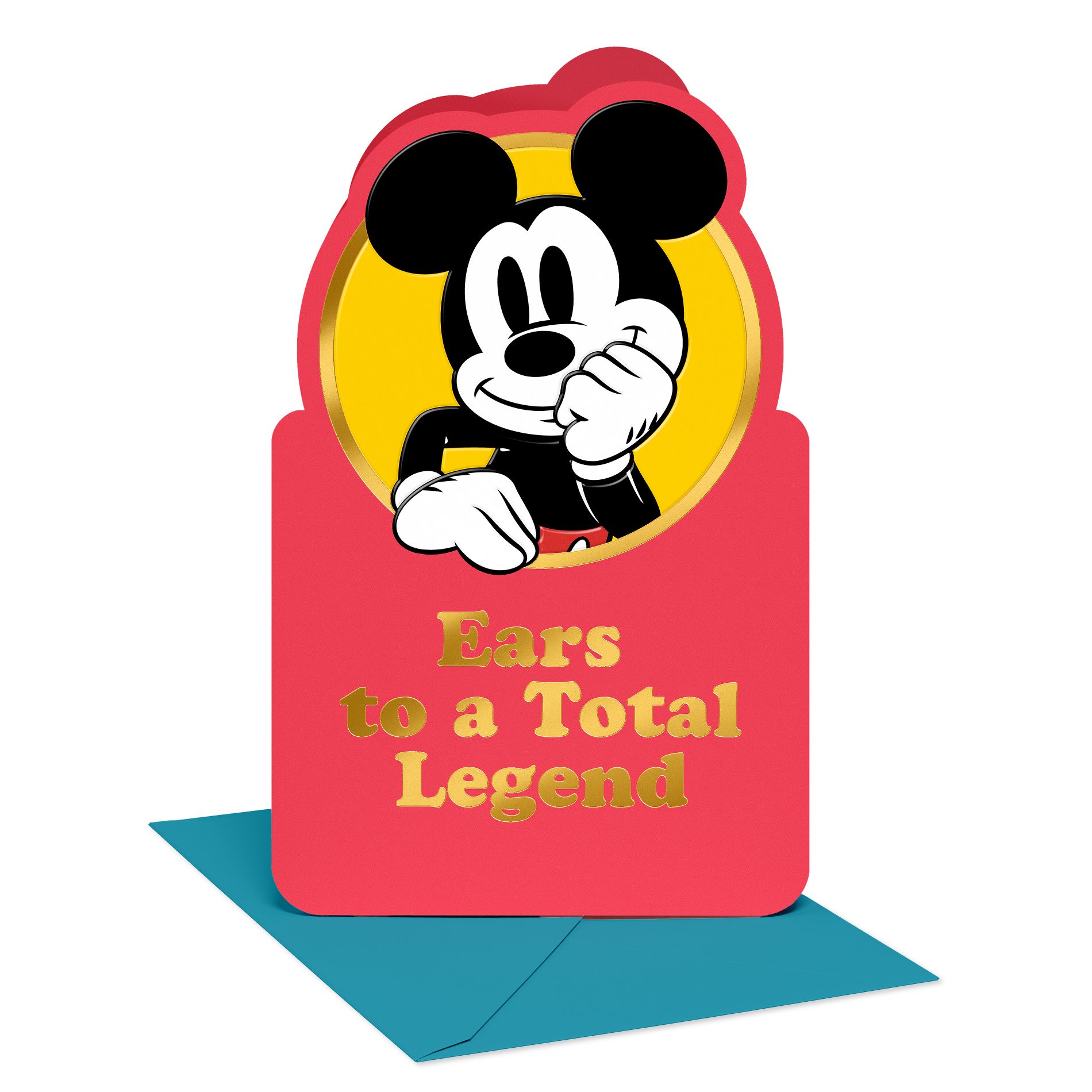 Disney's Mickey Mouse Father's Day Card for Dad, Every Bit as Incredible, Includes Envelope
