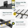 Aheaplus Bed Frame with LED Light and Charging Station - 4 of 4