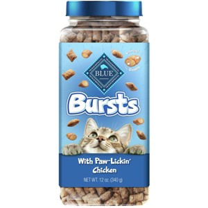 Blue Buffalo Bursts with Chicken Crunchy & Creamy Cat Treats - 1 of 4
