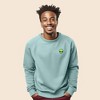Dalix Alien Embroidered Fleece Crewneck Long Sleeve Sweatshirt Mens - 2 of 4