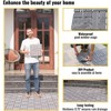 Chic Crate 30-Pack 12Inch Checker Pattern Interlocking Deck Tiles – Light Gray Acacia Hardwood 12x12 Outdoor Flooring for Patio, Balcony & Poolside - 4 of 4