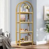 NicBex Bookshelf with Display Shelves & Metal Frame Bookcases for Living Room Home Office - 2 of 4