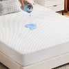 Dexmalle 100% Waterproof Bamboo Mattress Protector - 2 of 4