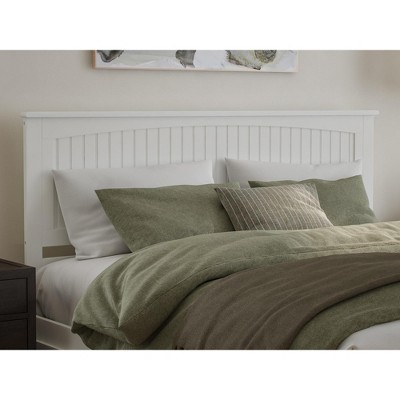 AFI Furnishings Nantucket King Headboard with Turbo Charger in White