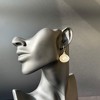 Better Jewelry, Scallop Shell .925 Sterling Silver Earrings w. Pearl - 2 of 3