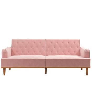 Stella Vintage Convertible Sofa Bed Futon - Mr. Kate