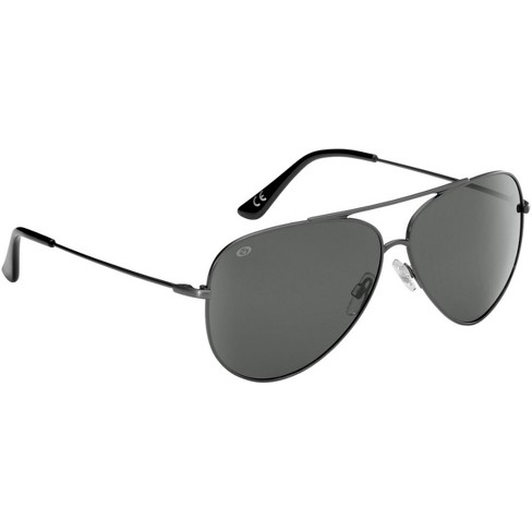 Flying Fisherman Rafter Floating Sunglasses - Matte Black/Smoke