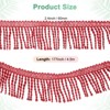 Unique Bargains Polyester Boho Durable Multipurpose Curtain Fringe Trim 2.4 Inch 1 Pc - 3 of 4