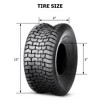 Whizmax 2PCS 13x5.00-6 Lawn Mower Tire, Heavy Duty 4 Ply Tubeless,13x5x6 13-5-6 Turf Tire for Lawn Mower Garden Tractors Riding Mowers Golf Cart Tire - 4 of 4