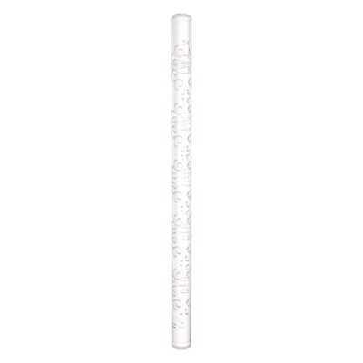 Unique Bargains Acrylic Embossed Non-Stick Smooth Head Round Baking Rolling Pin