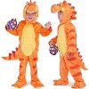 Joyfy Halloween Costume Unisex T-Rex Costume for Toddlers – Complete Dino Set with Plush Egg & Booties - 2 of 4