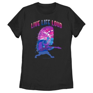Women's Sing 2 Ash Live Life Loud T-Shirt - 1 of 4
