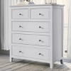 Bella Depot 32.6''W 5 Drawers Solid Wood Chest - 3 of 4