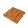 11 Pcs solid 3D WPC locking Deck Tiles 12 x 12 Inch Patio Deck Tiles Waterproof Outdoor Flooring Composite Decking Boards Floor Decking Tiles - 3 of 4