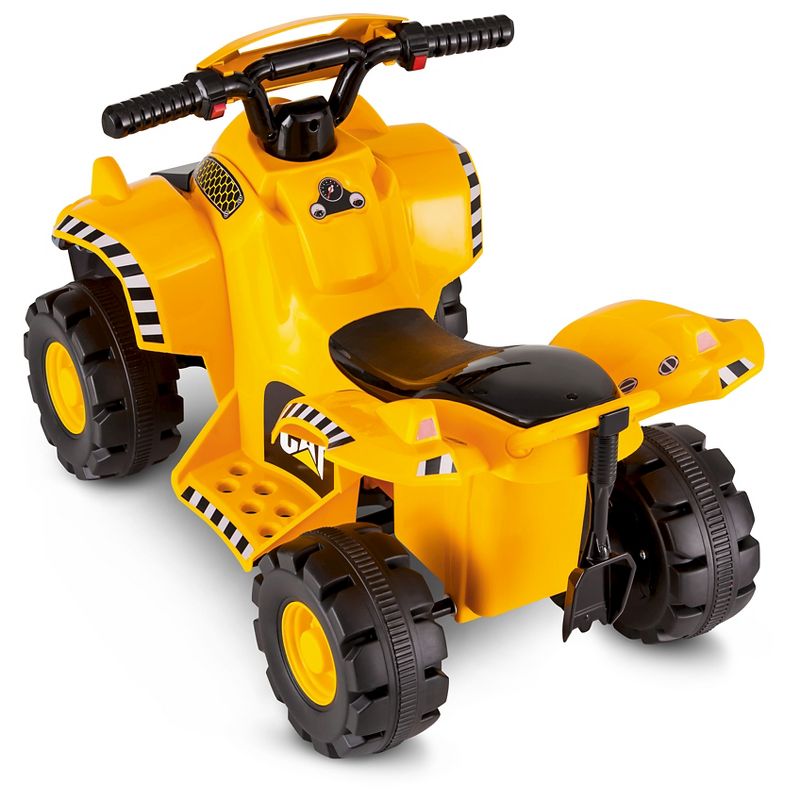 Kid Trax 6V CAT Toddler Quad Powered Ride-On - Yellow, 3 of 11