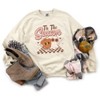 Simply Sage Market Women's Graphic Sweatshirt Tis The Season Pumpkin Ghost - 3 of 4