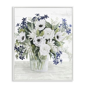 Stupell Industries Mixed White Anemone Vase, 16" x 20" - 1 of 4