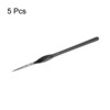 Unique Bargains Detail Nylon Hair Miniature Painting Brush 5 Pcs - 3 of 4