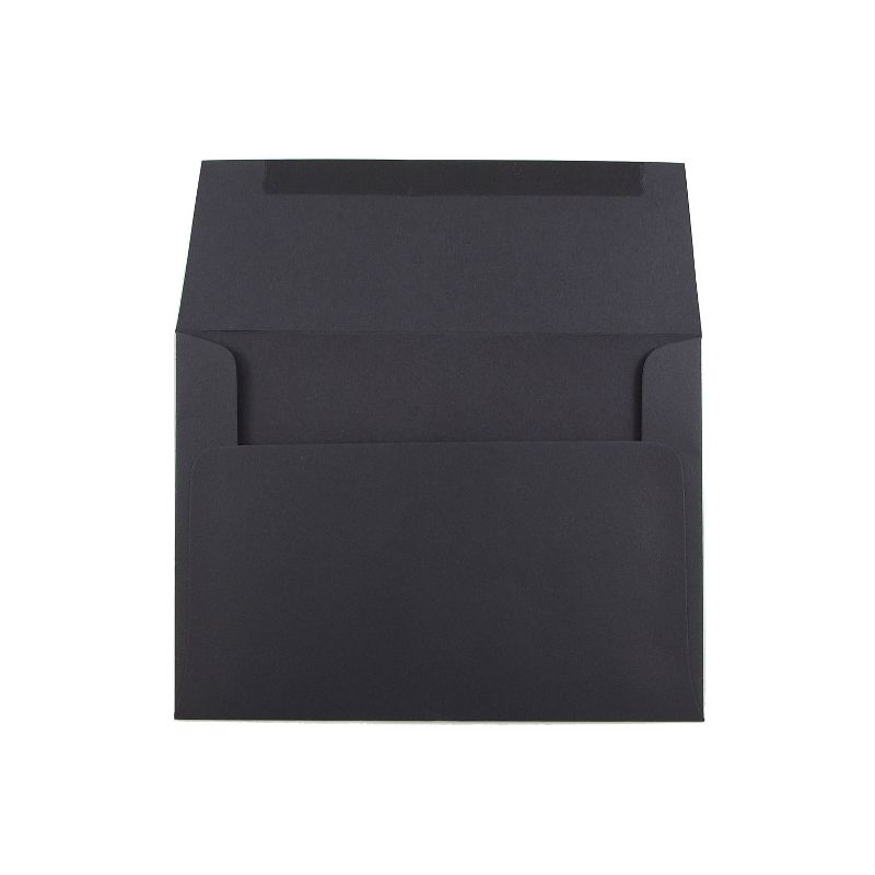 JAM Paper A6 Invitation Envelopes 4.75 x 6.5 Black Bulk 250/Box (22115363H) , 2 of 5