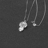 Dachshund Dog Sterling Silver Earrings Necklace Set Women Ginger Lyne Collection - 4 of 4