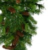 Northlight  Red Pine Artificial Christmas Swag with Pine Cones - 34" - Unlit - 2 of 3