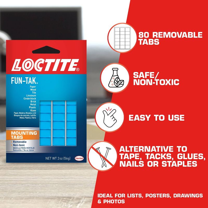 Loctite 2oz Mounting Putty, 4 of 5