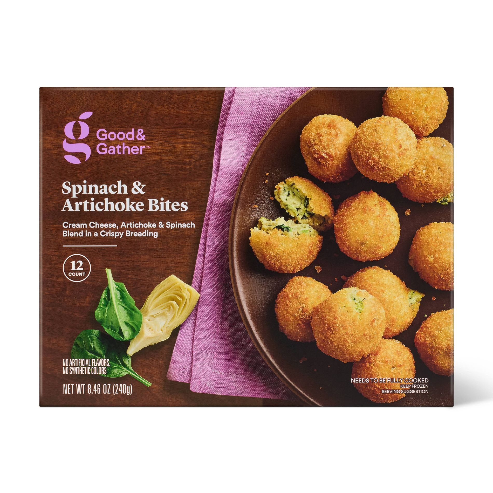 Frozen Spinach And Artichoke Bites - 8.46oz - Good & Gather™