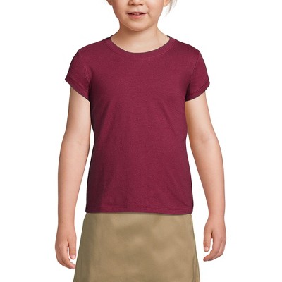 Lands' End School Uniform Kids Short Sleeve Essential T-shirt