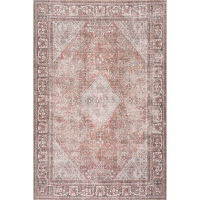 Nuloom Hillstone Collection Maybelle Traditional Vintage Medallion Area Rug