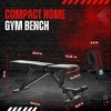 Adjustable Weight Bench – Heavy-Duty Steel, 8-Position Backrest, Foldable Design – Professional Fitness Equipment for Full-Body Workouts MAPLE 99 - 3 of 4