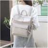 Wikineon Roomy Large-Capacity Grey Backpack: Spacious Design with Multiple Compartments for Organizing Laptops, Books, and Daily Essentials - 2 of 4
