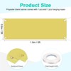 Unique Bargains Polyester Decorate DIY Blank Banners Signs with Hanging Rope - 2 of 4