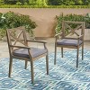 MAYEERTY DINING CHAIR 2PCS with 2 Plush Cushions Comfortable Seating for Dining Room Gatherings - 2 of 4