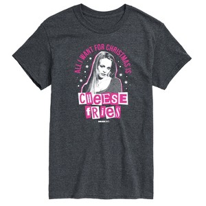 Men's - Mean Girls - Christmas Cheese Fries Short Sleeve Graphic T-Shirt - 1 of 4