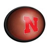 College Football Pigskin Design Oval Slimline Lighted Wall Sign - 2 of 4