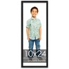 PosterPalooza | Panoramic Classic Modern Grey Frame - UV Acrylic, Foam Board Backing, Hanging Hardware - 2 of 4