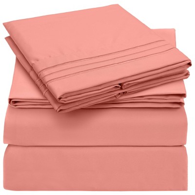 4 Piece Microfiber Sheet Set - Mellanni