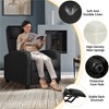 Yaheetech Set of 2 Modern Fabric Recliner Sofa Chair for Living Room, Bedroom - 4 of 4