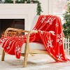 Christmas Throw Blanket¨C Cozy Holiday Blanket, Soft Lightweight Christmas Blanket for Couch & Bed, Festive Home Decor & Gift. - 4 of 4