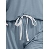 cheibear Women's Modal Racerback Cami Top with Shorts Pajama Set - 4 of 4