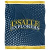 La Salle University Logo Dots Silky Touch Blanket White 50x60 - 2 of 4