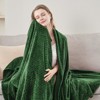 Aoibox Fleece Throw Blanket, Super Soft Flannel Cozy Blanket for Adults, Washable Lightweight Blanket for Sofa Bed, Warm Plush Blanket for All Season - 4 of 4