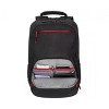 Lenovo Essential Plus Carrying Case Rugged (Backpack) for 15.6" Notebook - Black - Weather Resistant, Wear Resistant - 4 of 4