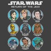Mens Star Wars Cartoon Portraits Sweatshirt - 2 of 4