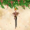 Italian Ornaments 7.0 Inch Lorene In Brown Legging Diva Lady Fashionista Tree Ornaments - 2 of 4