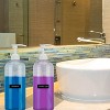 2-Pack 32 oz Empty Pump Bottles, Shampoo and Conditioner Dispenser Bottles, 1 Liter Soap Dispenser Bottles with Silicone Funnel and Labels - 2 of 4