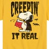 Boys' - Peanuts - Creepin It Real Short Sleeve Graphic T-Shirt - 2 of 4